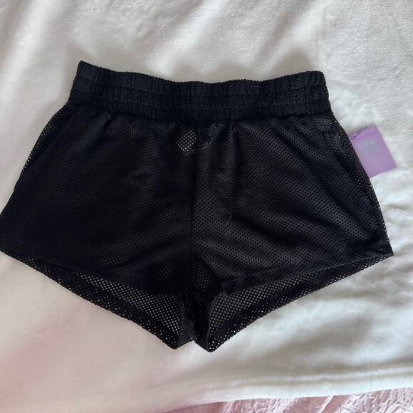 Forever 21 NWT Mesh Swim Cover Up Short - Picture 1 of 4